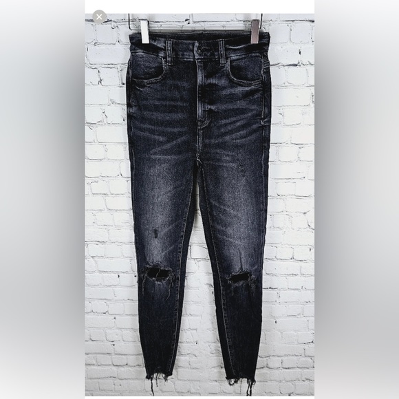 American Eagle Outfitters Stretch High Rise Jegging - Picture 1 of 12